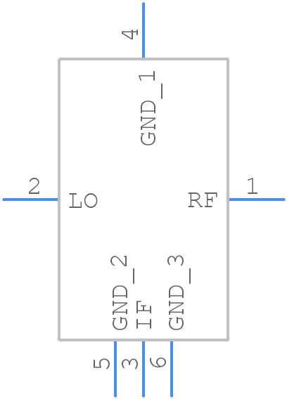 SYM-30MHW+ - Mini-Circuits - PCB symbol