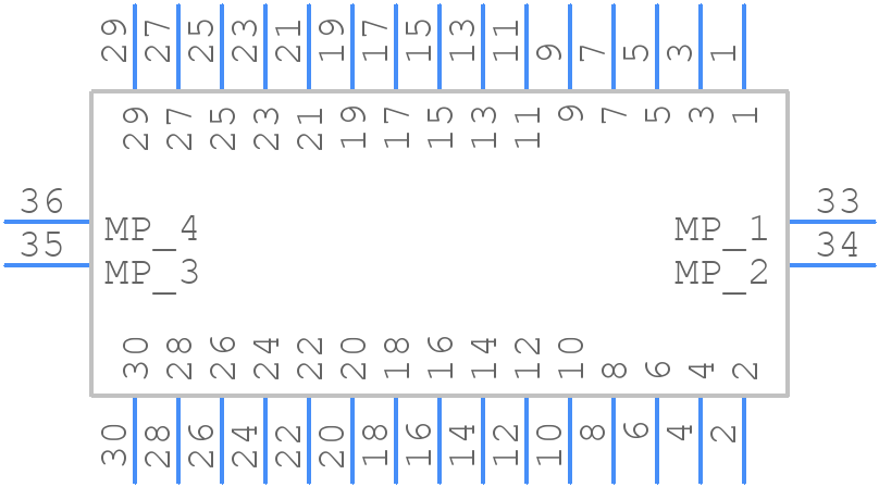 P1M-15-01-S-DV-TR - SAMTEC - PCB symbol