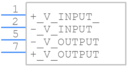 AM1D-1218SH30Z - aimtec - PCB symbol