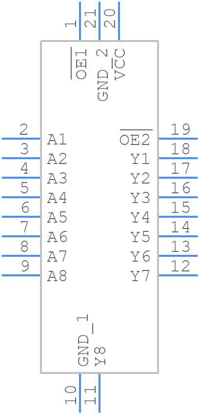SN74LV8T9541RKSR - Texas Instruments - PCB symbol