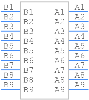4-1825010-2 - TE Connectivity - PCB symbol