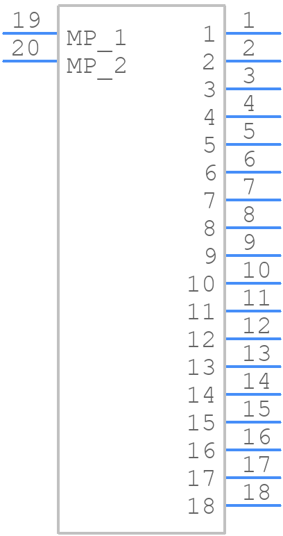 1-2492111-8 - TE Connectivity - PCB symbol