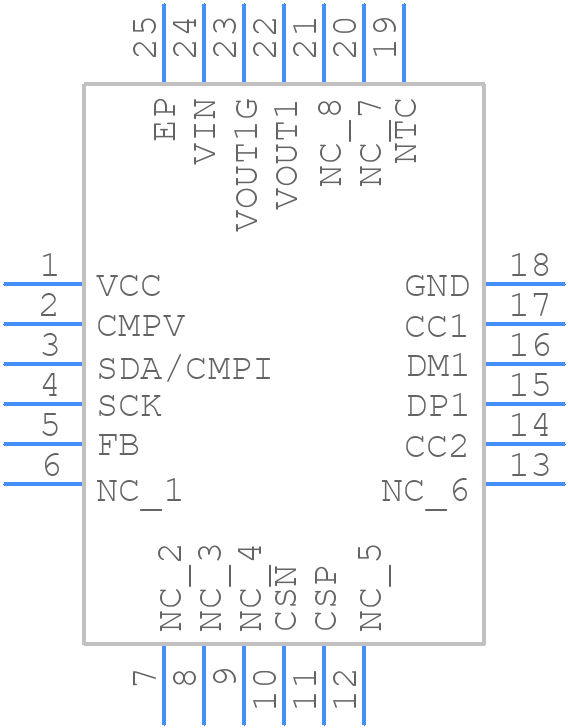 IP2726h - INJOINIC - PCB symbol