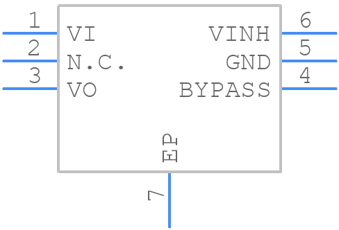 LDS3985PU15R - STMicroelectronics - PCB symbol