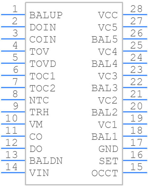 BM3451TNDC-T28A - BYD - PCB symbol