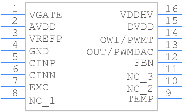 NSC9260_SSOP - NOVOSENSE - PCB symbol
