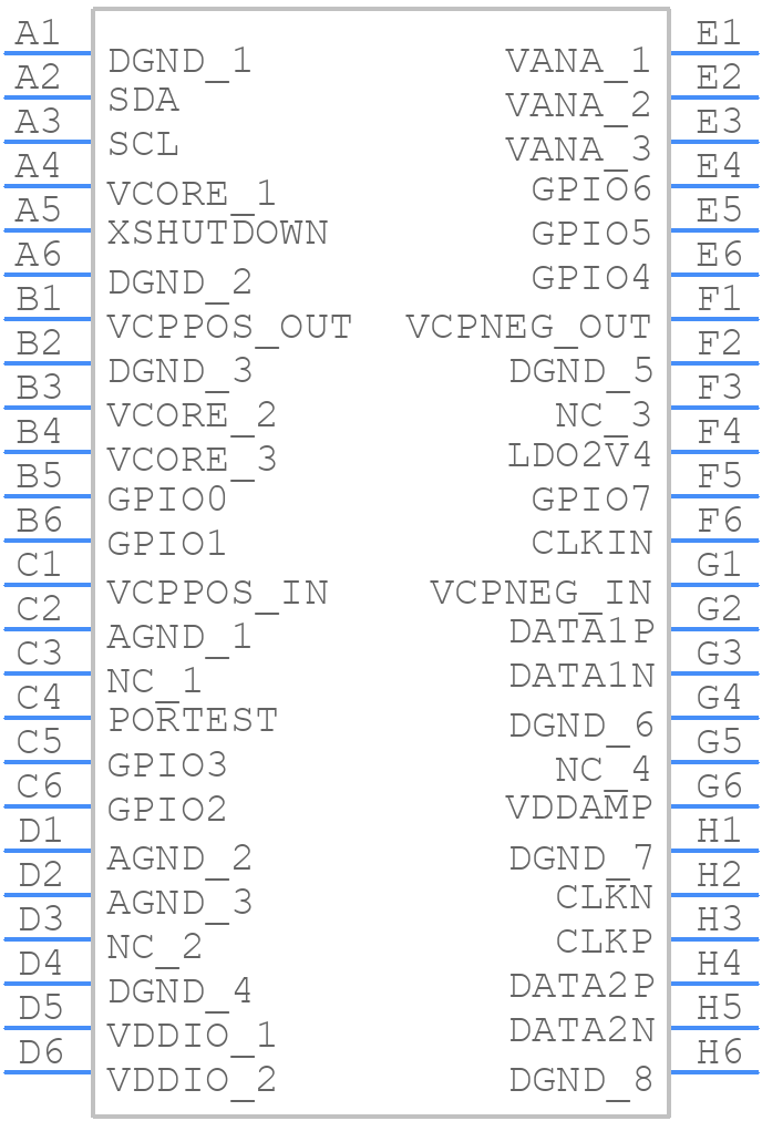 VB56G3CAGK - STMicroelectronics - PCB symbol