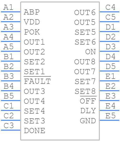 ADM6840EAWABFH+ - Analog Devices - PCB symbol