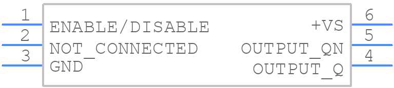 LFSPXO083319RL3K - IQD - PCB symbol