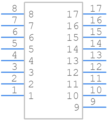 171366-1 - TE Connectivity - PCB symbol