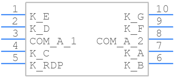 LSD100BAG-101-02 - WENRUN - PCB symbol