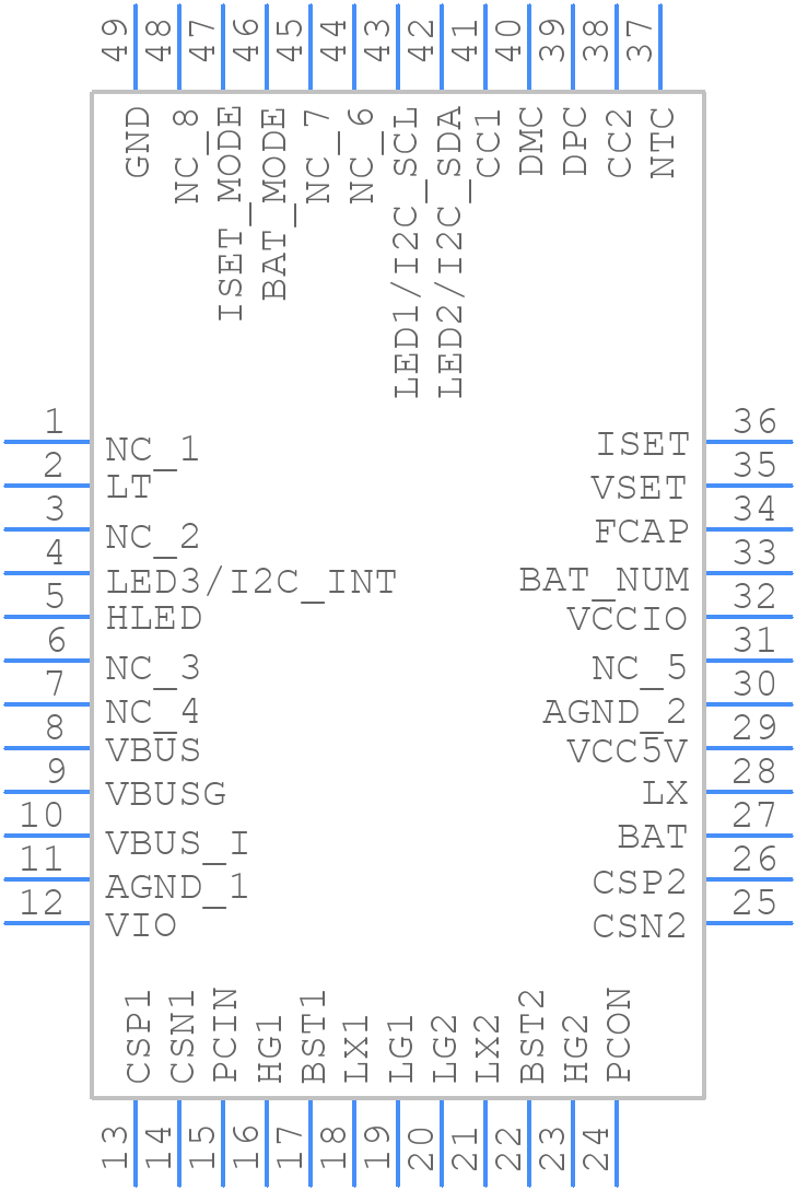 IP2368_I2C_COUT - INJOINIC - PCB symbol