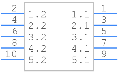 745-105/005-000 - Wago - PCB symbol