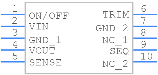 APTH003A0X-SRZ - OmniOn Power - PCB symbol