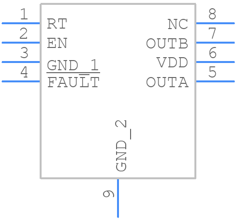NSIP3266-DHMSR - NOVOSENSE - PCB symbol