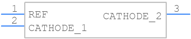 TL432ACDBZRG4 - Texas Instruments - PCB symbol