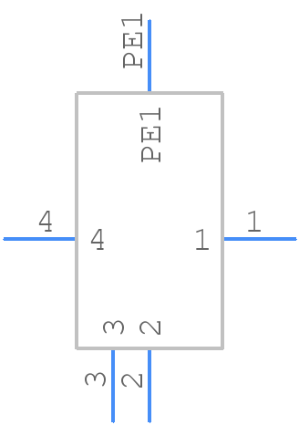 T4141L12051-000 - TE Connectivity - PCB symbol