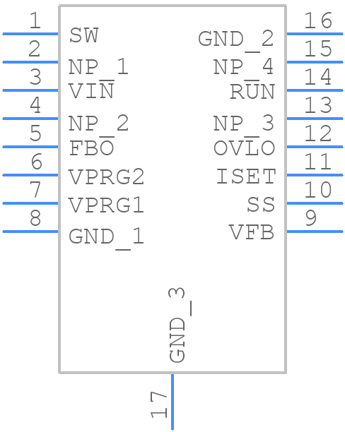 LTC3639MPMSE#PBF - Analog Devices - PCB symbol