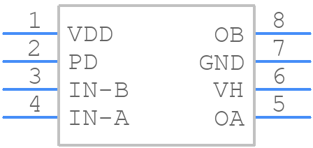 ISL55110IVZ-T - Renesas Electronics - PCB symbol