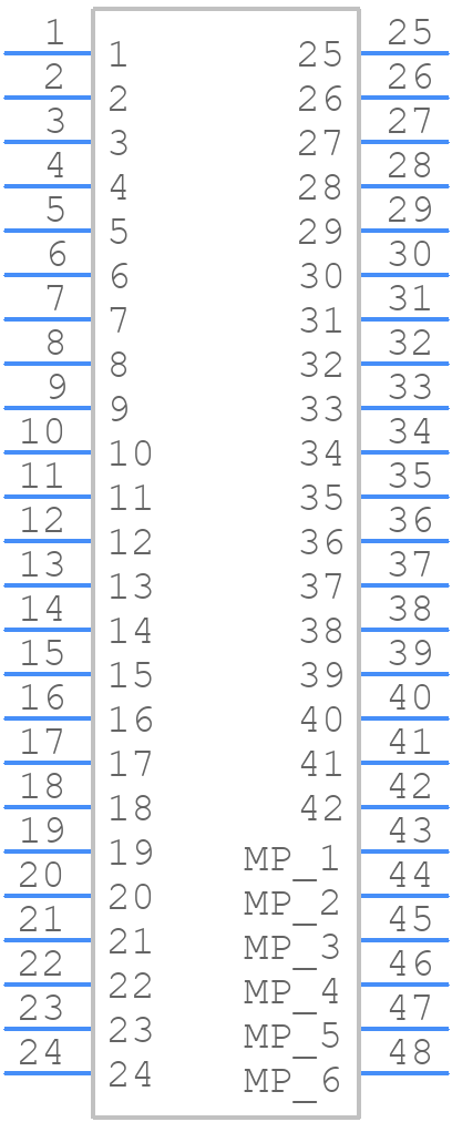 2131850429 - Molex - PCB symbol