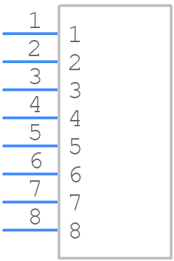 2154240081 - Molex - PCB symbol