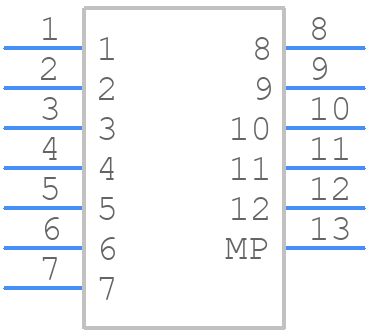 2011972120 - Molex - PCB symbol