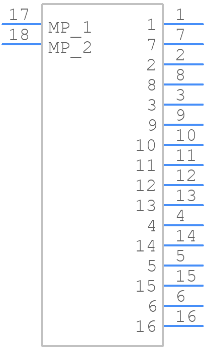2154235161 - Molex - PCB symbol