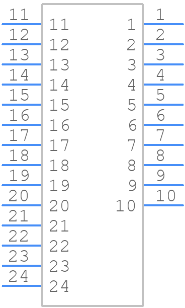 2154250241 - Molex - PCB symbol