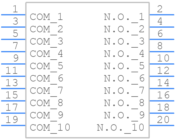 KAP1110RT - E-Switch - PCB symbol