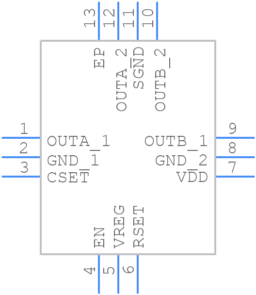 PE22100A-X - Peregrine Semiconductor - PCB symbol