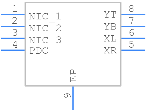 ADPD2140WBCPZN-R7 - Analog Devices - PCB symbol