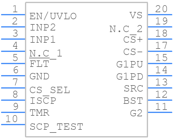 TPS48100QDGXRQ1 - Texas Instruments - PCB symbol