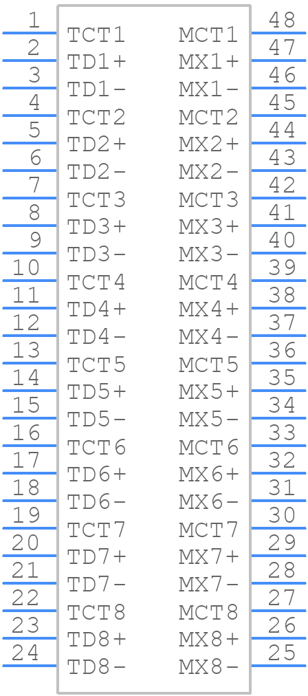 LAN2VSOD48351C2 - Eaton - PCB symbol