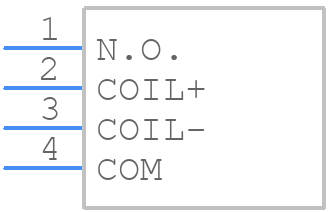 67-1-A-12/2D - Pickering - PCB symbol