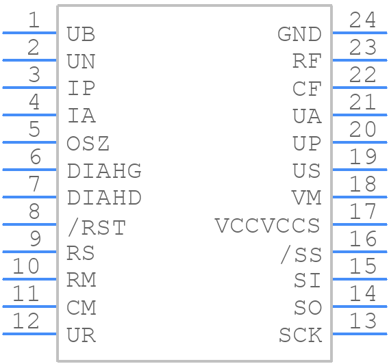 CJ125(24SOIC) - BOSCH - PCB symbol