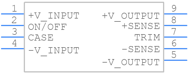 CHB75-12S15 - Cincon - PCB symbol