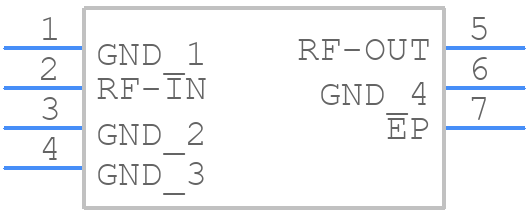 BAT-12+ - Mini-Circuits - PCB symbol