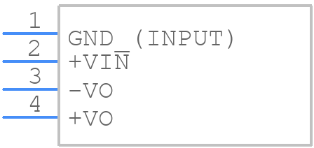 MPFN1-05S05AN - Multicomp Pro - PCB symbol