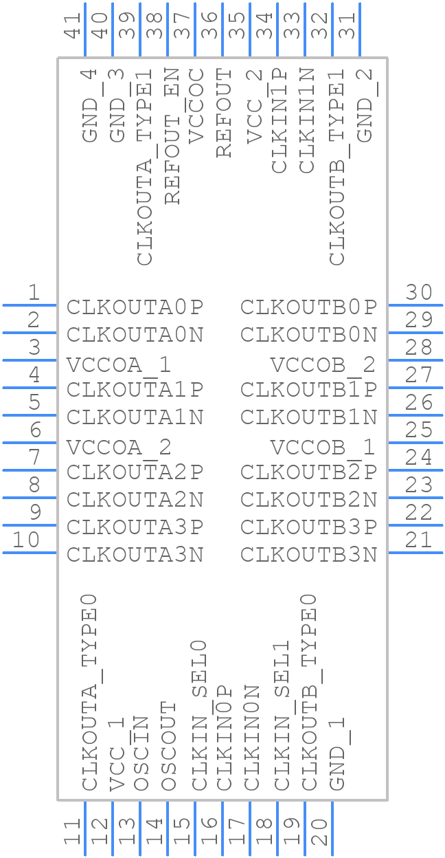 SIT92208 - SiTime - PCB symbol