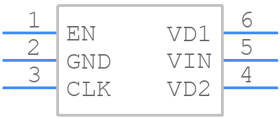 RVP010-PPN-CT - RECOM Power - PCB symbol