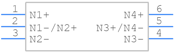 RMR-005-AA5S-CT - RECOM Power - PCB symbol