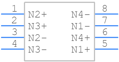 RBE-024-WBBS-CT - RECOM Power - PCB symbol
