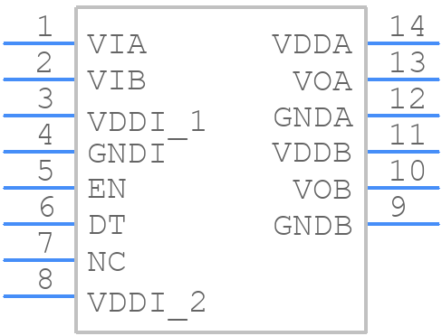 SI82E39ACE-AS3 - Skyworks - PCB symbol