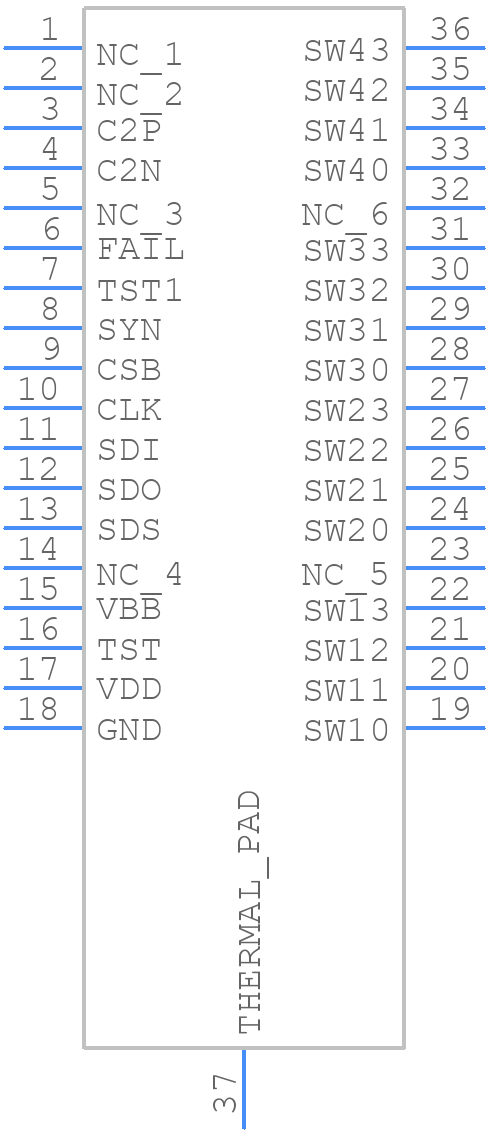 NCV78247DQ0R2G - onsemi - PCB symbol