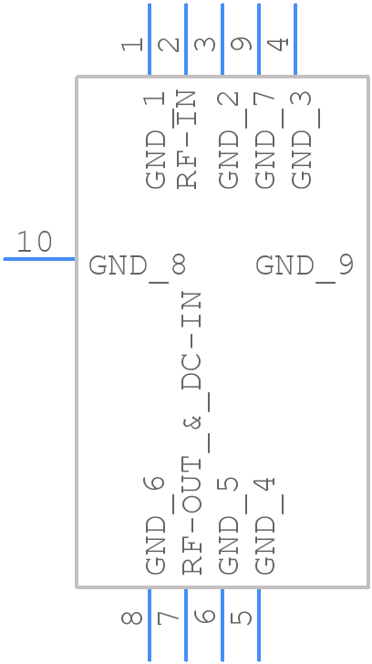 CMA-82+ - Mini-Circuits - PCB symbol