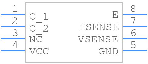 IW1816-20-SO7 - Renesas Electronics - PCB symbol