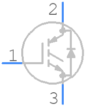 HGTD6N40E1 - Renesas Electronics - PCB symbol