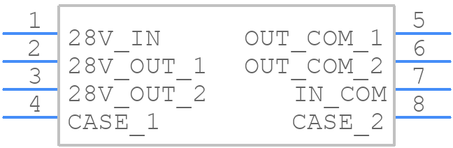 DVMSA28 - VPT Inc - PCB symbol