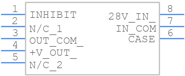 DVHF285R7S - VPT Inc - PCB symbol