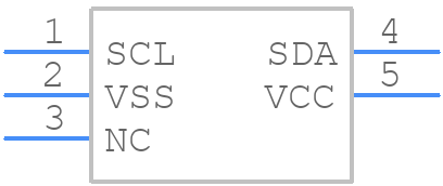 HT2201 - Holtek - PCB symbol